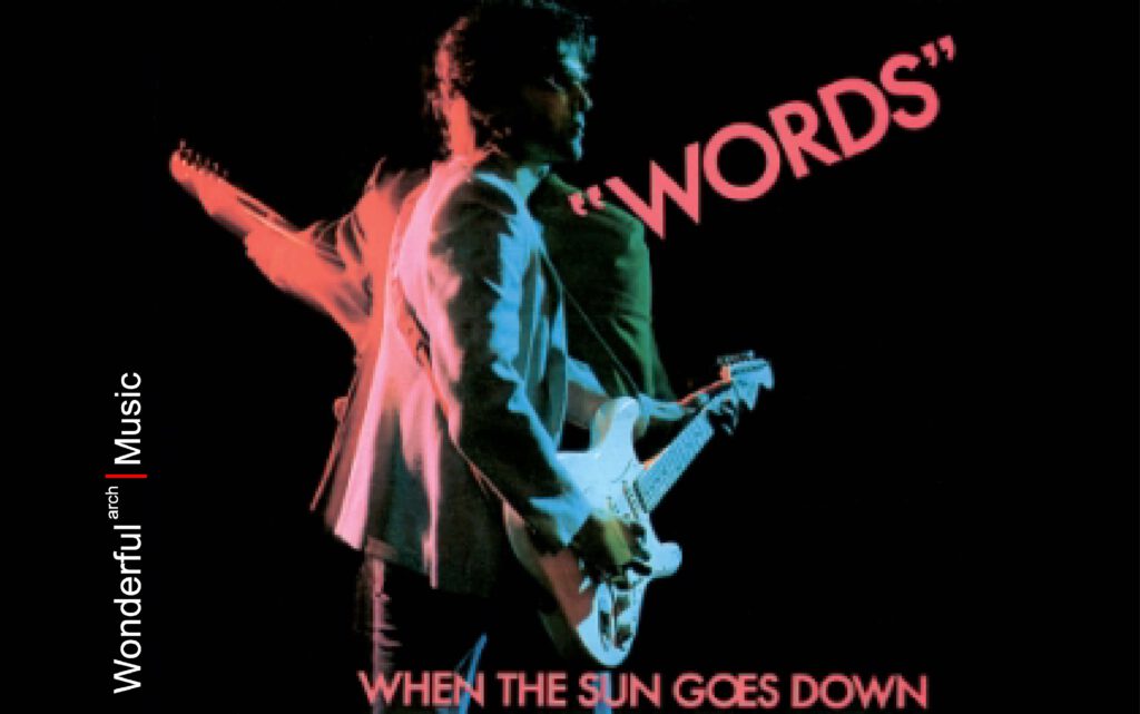 “Words” บทเพลงรักที่ฮิตที่สุดในยุค 80 ของ F R David_wonderfularch.com